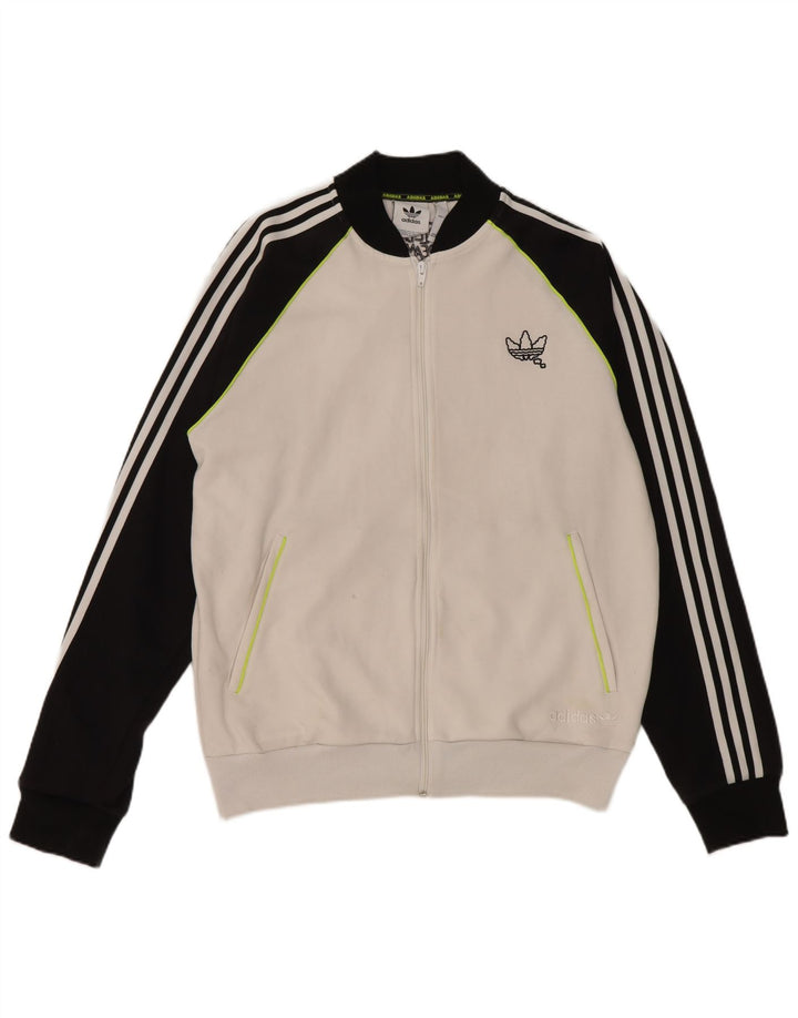 Ανδρική φόρμα Adidas Top Jacket Large White Colourblock Polyester