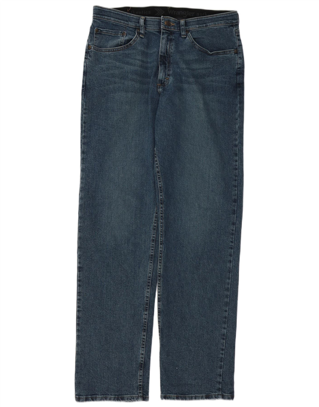 Ανδρικό τζιν Wrangler ίσιο W32 L34 Μπλε βαμβακερό
