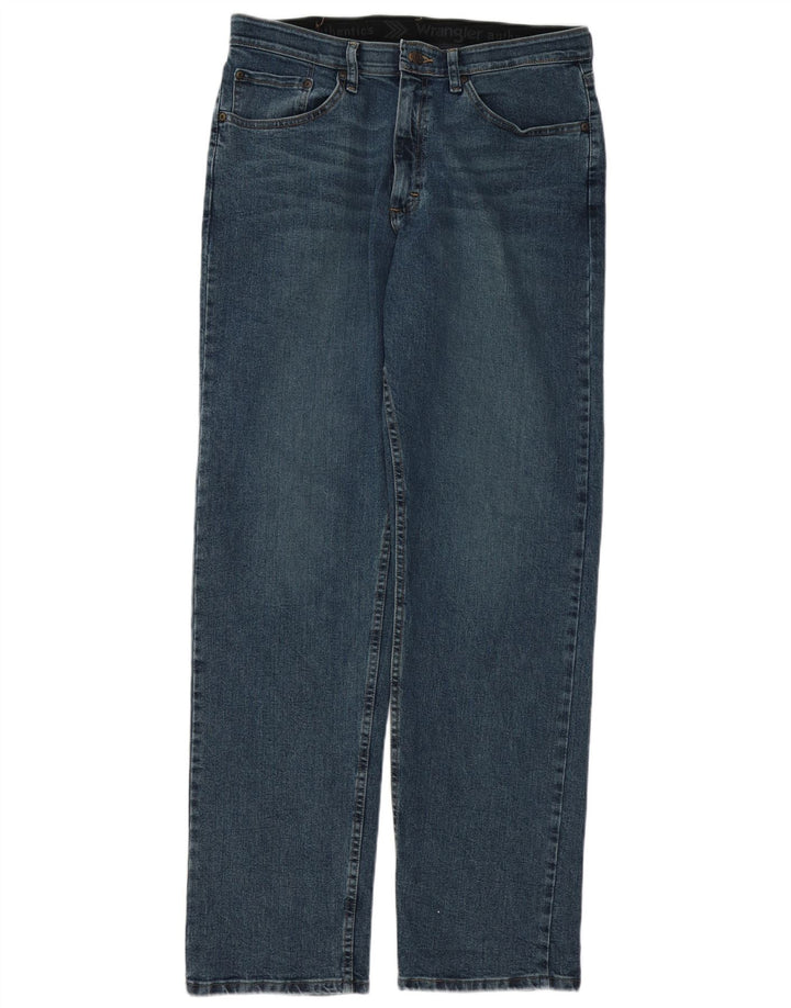 Ανδρικό τζιν Wrangler ίσιο W32 L34 Μπλε βαμβακερό