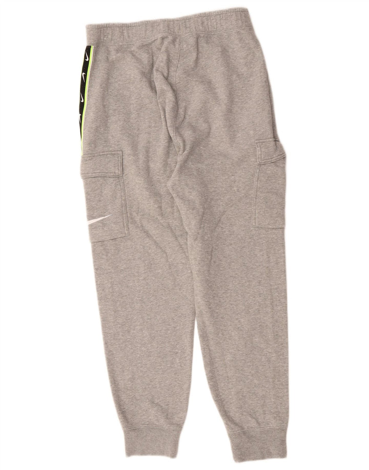 Ανδρικές φόρμες NIKE Graphic Cargo Παντελόνια μεσαίου γκρι χρώματος βαμβακερό