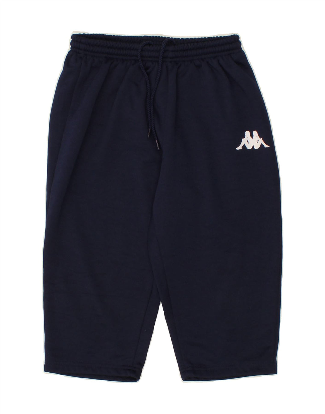 KAPPA Boys Capri Tracksuit Trousers 11-12 Years Navy Blue Polyester Vintage Kappa and Second-Hand Kappa from Messina Hembry 
