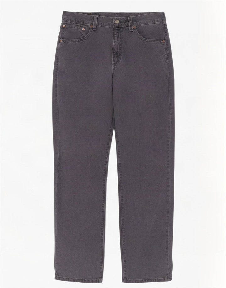 Levi's Mens 581 Straight Jeans W32 L32 Γκρι βαμβακερό