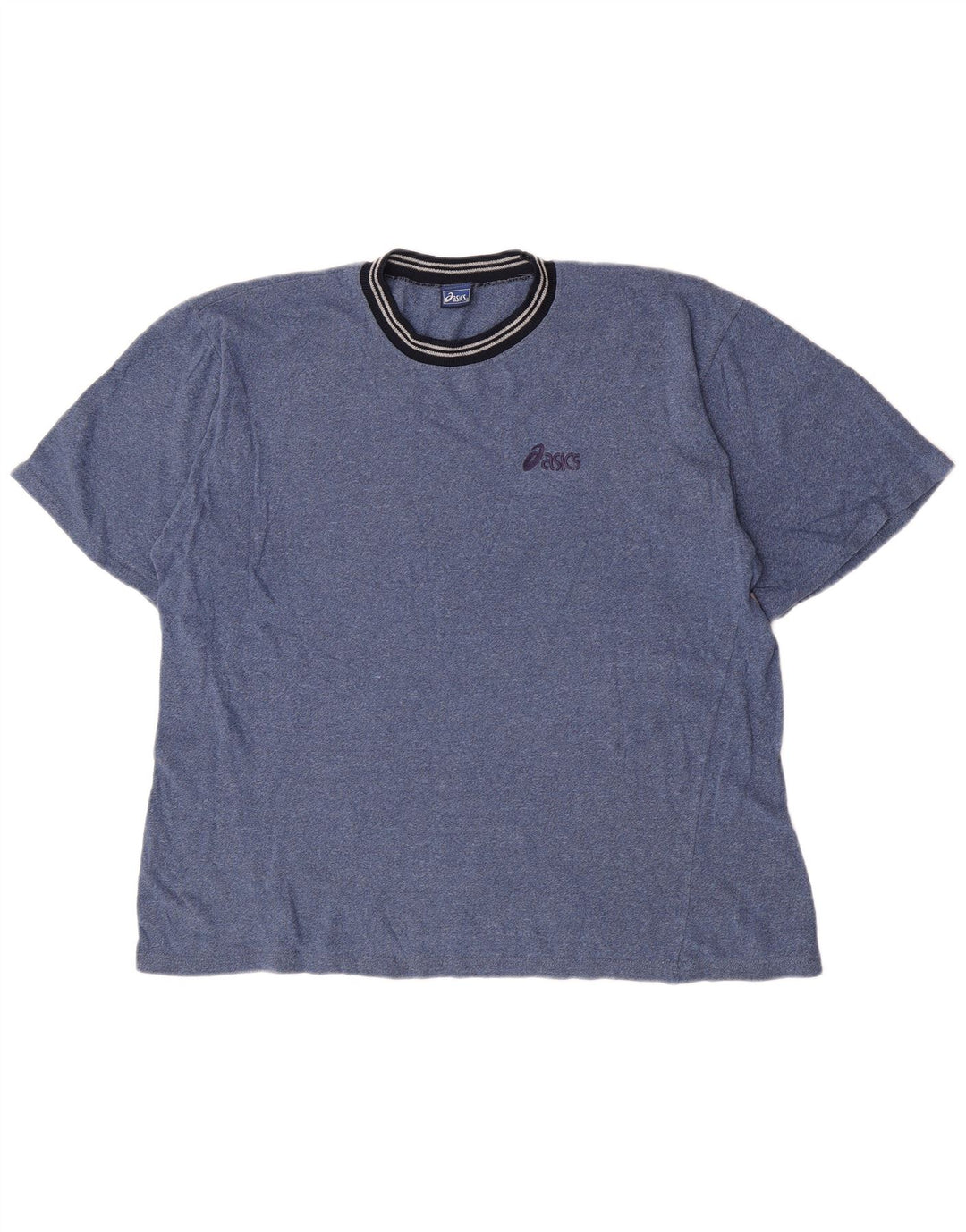 Ανδρικό T-Shirt Asics Top Large Blue Flecked