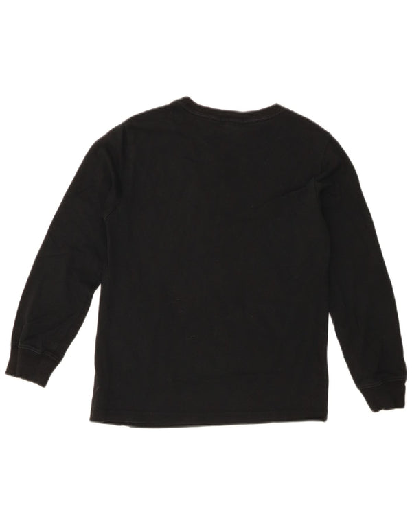 Polo Ralph Lauren Boys Top Μακρυμάνικο 6-7 ετών Μαύρο Βαμβακερό
