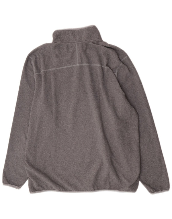 The North Face Ανδρικό φερμουάρ Fleece Jumper 2XL Grey Polyester