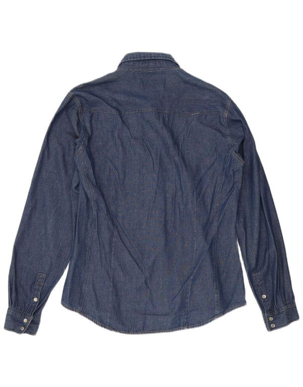 Brandon & C Γυναικείο Τζιν Πουκάμισο UK 18 XL Μπλε