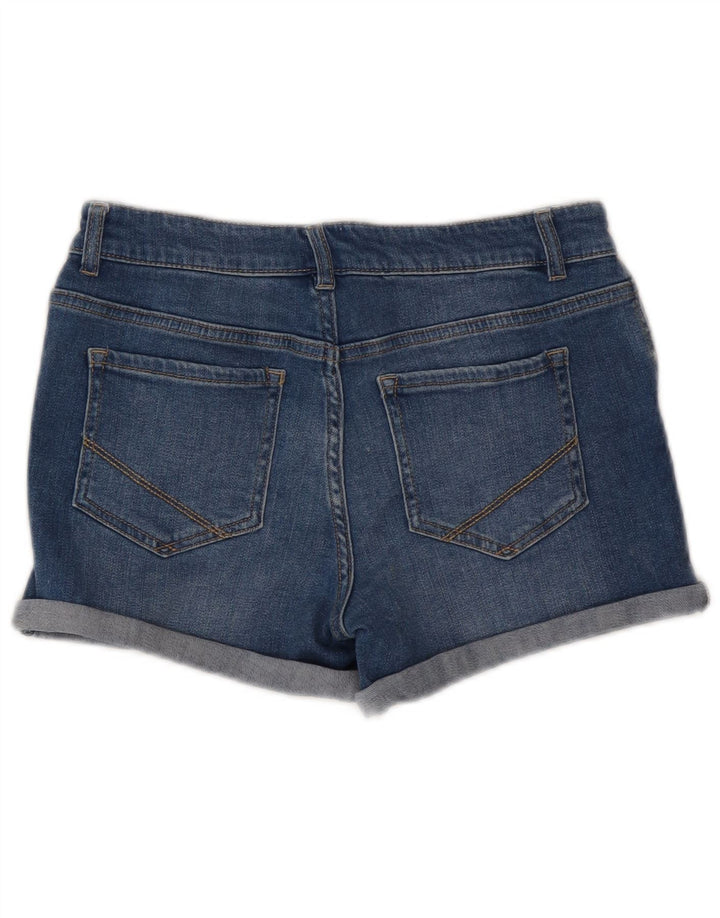 Γυναικείο τζιν σορτς Oasis UK 12 Medium W30 Μπλε βαμβακερό