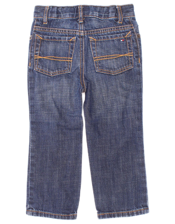 Tommy Hilfiger Baby Boys Straight Jeans 18-24 μηνών W20 L14 Μπλε βαμβακερό