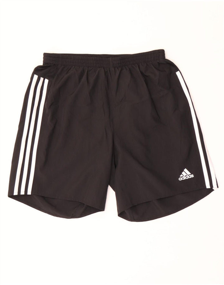 Γυναικείο αθλητικό σορτς Adidas Climalite UK 12 μεσαίο μαύρο πολυεστέρα