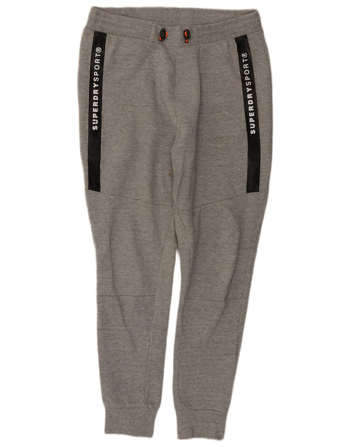 Ανδρική φόρμα γραφικής Superdry Παντελόνι Joggers Medium Grey Colourblock
