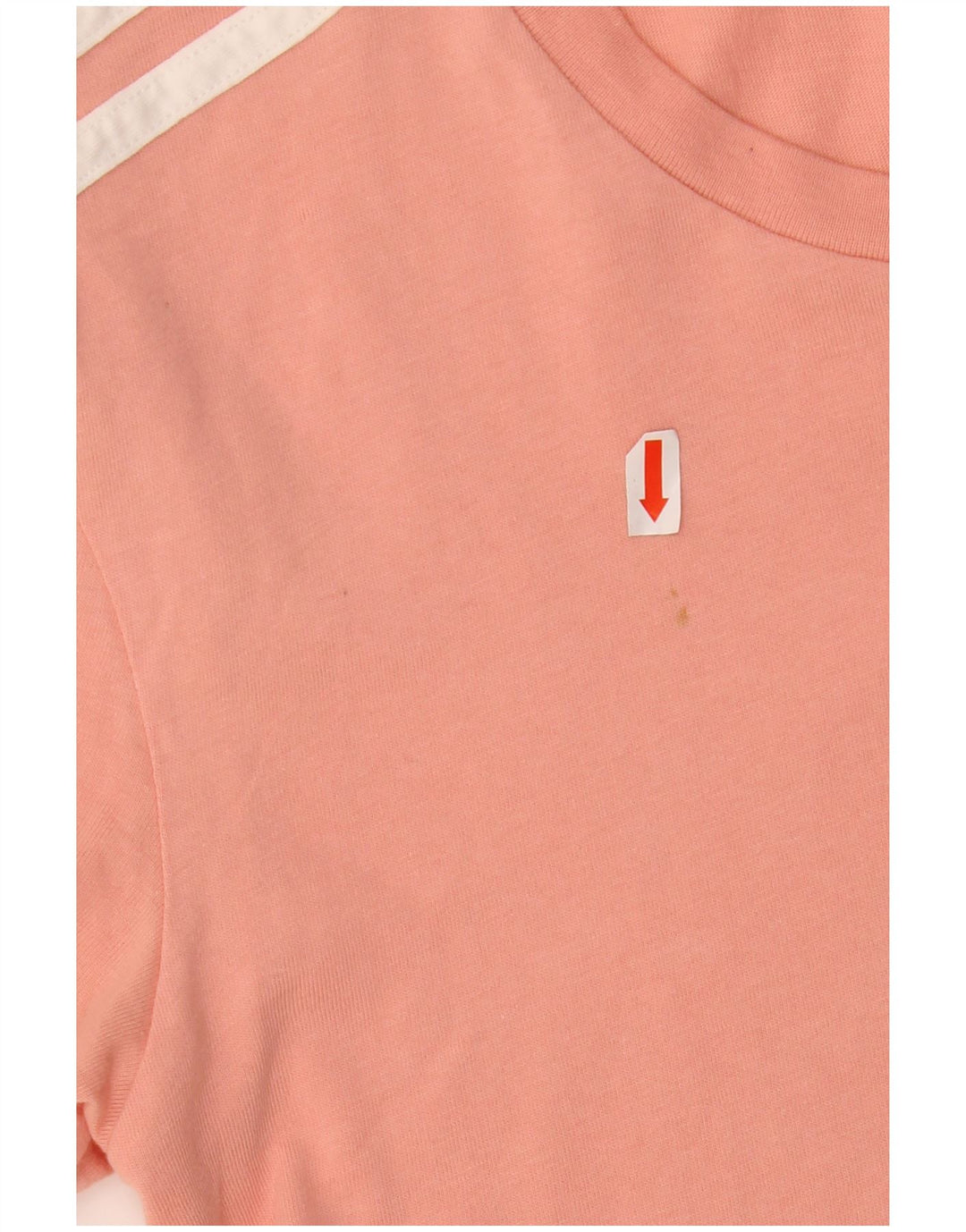 ADIDAS Γυναικείο T-Shirt Crop Top 6 XS Ροζ βαμβακερό