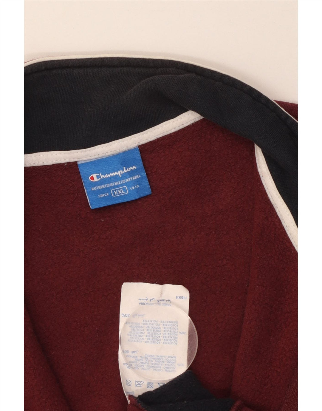 Ανδρική φόρμα CHAMPION Top Jacket 2XL Maroon Colourblock Cotton