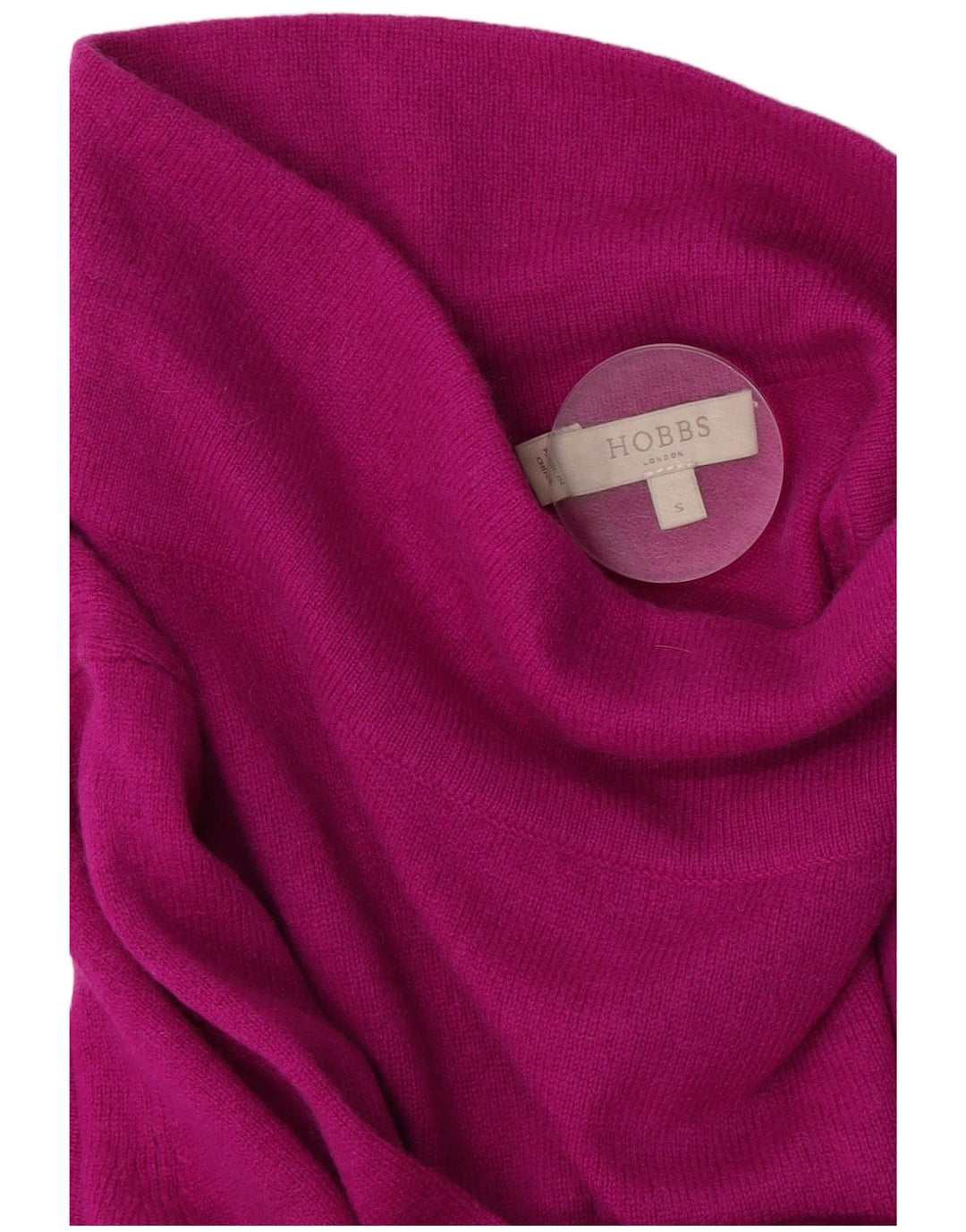 HOBBS Γυναικείο πουλόβερ με ρολό λαιμόκοψη UK 10 Small Pink