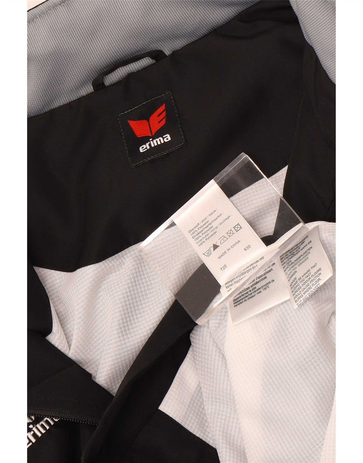 Ανδρική φόρμα Erima Top Jacket UK 38/40 Medium Black Colorblock Polyester