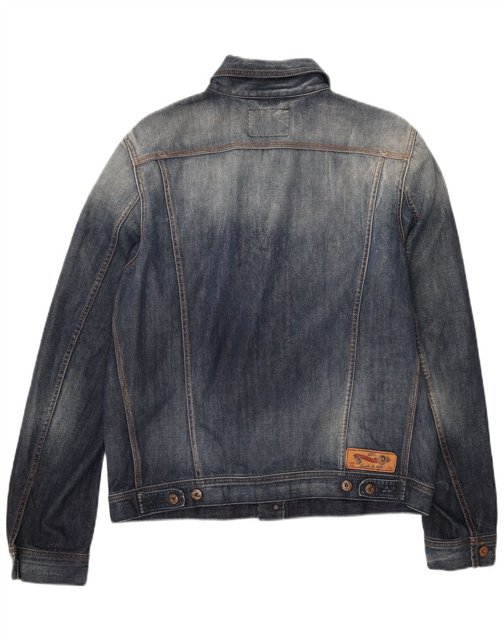 Diesel Ανδρικό Τζιν Μπουφάν UK 42 XL Μπλε Βαμβακερό