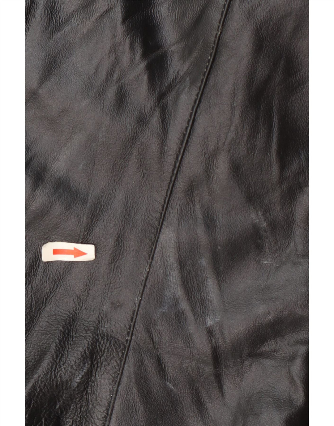 Vintage Γυναικείο Δερμάτινο Μπουφάν IT 48 XL Μαύρο Colourblock