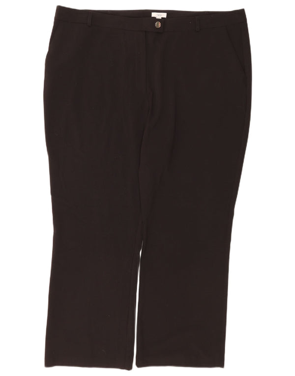 Max&Co. Γυναικείο μποτάκι παντελόνι UK 22 3XL W42 L29 μαύρο πολυεστέρα