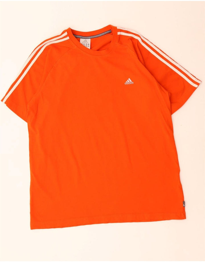 Ανδρικό T-Shirt Adidas Top XL Πορτοκαλί βαμβακερό