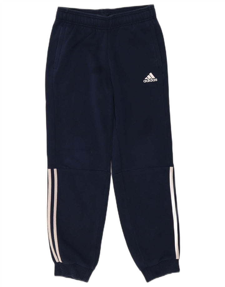 ADIDAS φόρμες για αγόρια Παντελόνια Joggers 11-12 ετών Navy Blue Cotton