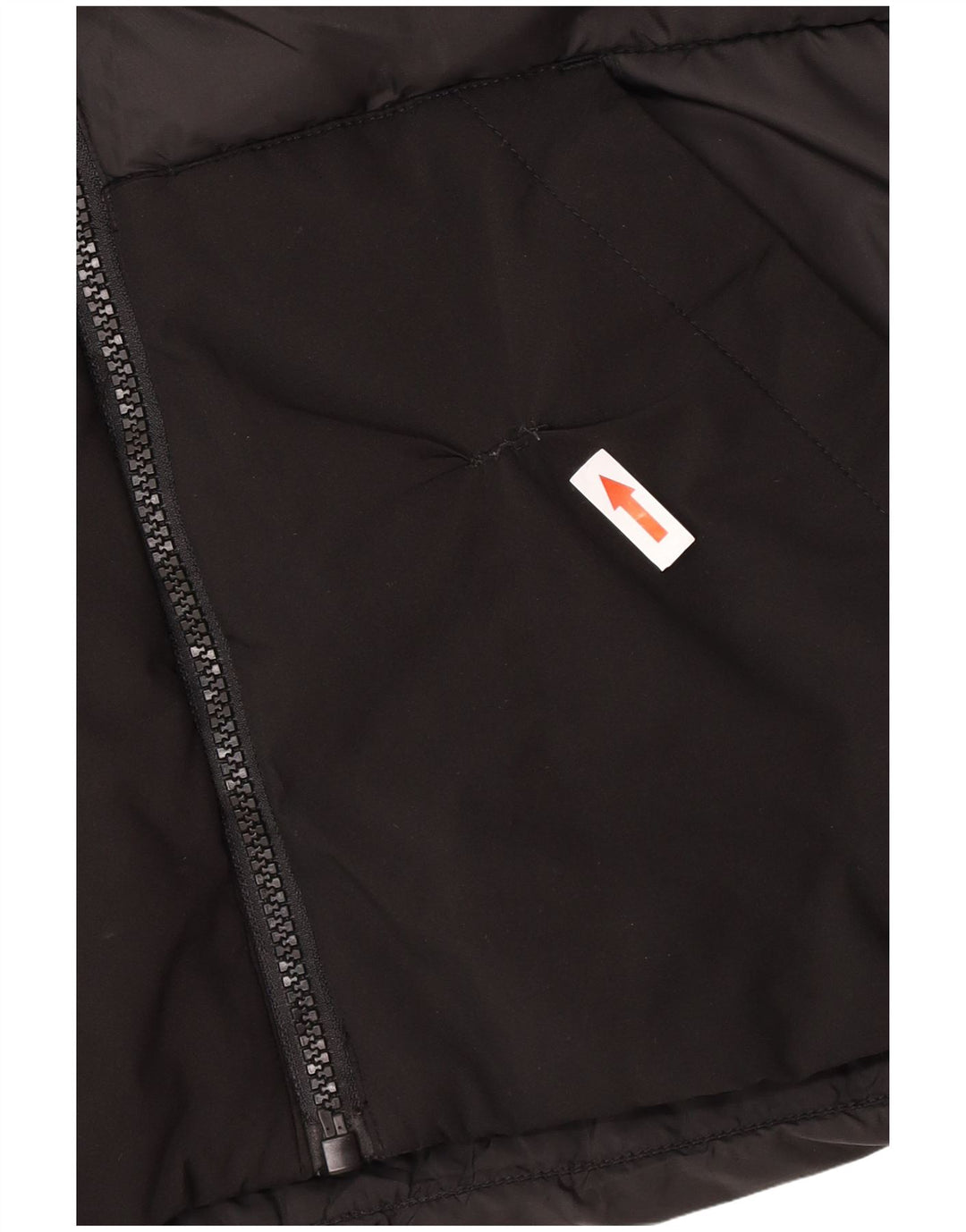 Zara Ανδρικό padded Gilet UK 36 Small Black Polyester
