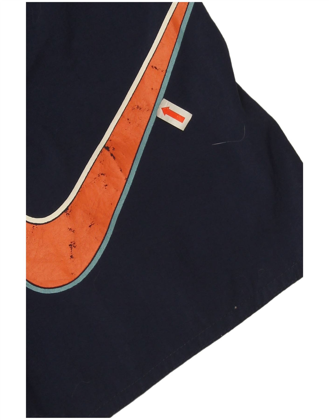 Ανδρικό γραφικό αθλητικό σορτς Nike μεγάλο Navy Blue Nylon