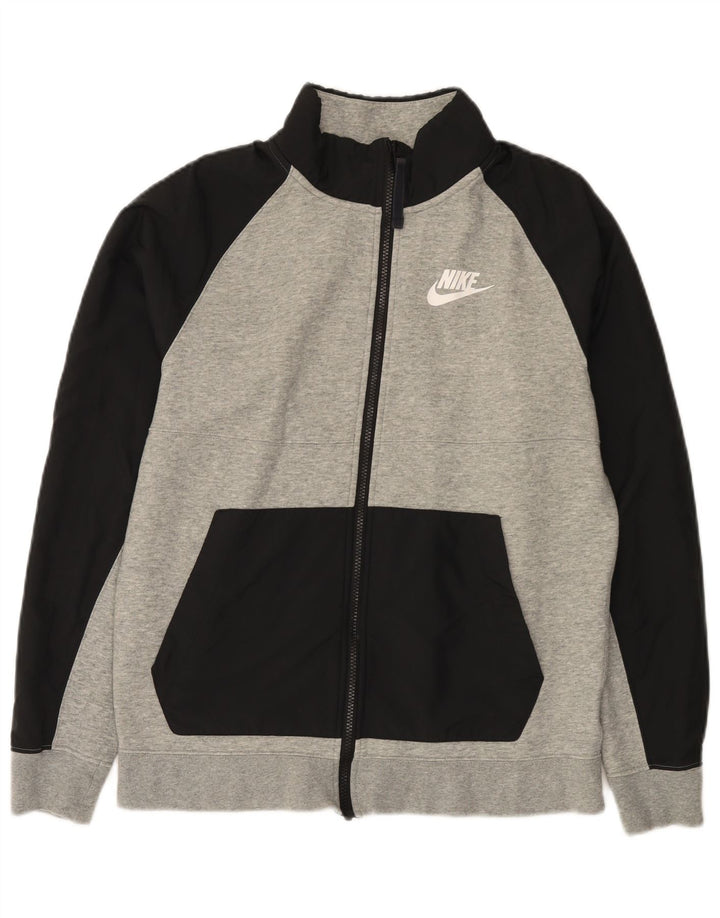 Ανδρική φόρμα Nike Μπουφάν με μικρό γκρι βαμβακερό χρώμα