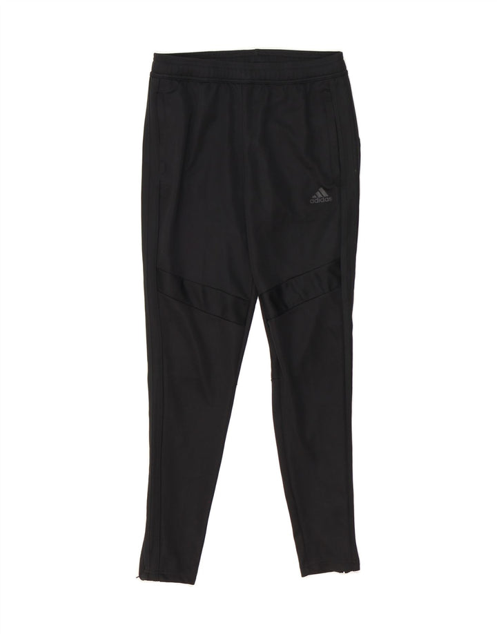 ADIDAS Womens Climacool Tracksuit Trousers UK 8/10 Small  Black Polyester Vintage Adidas and Second-Hand Adidas from Messina Hembry 