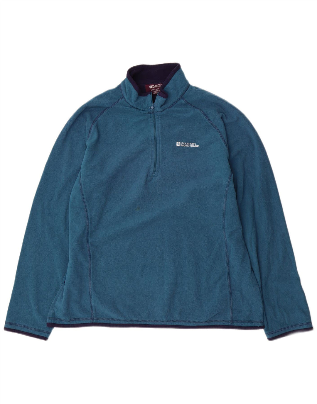 MOUNTAIN WAREHOUSE Γυναικείο φερμουάρ Fleece Jumper UK 20 2XL Blue Polyester