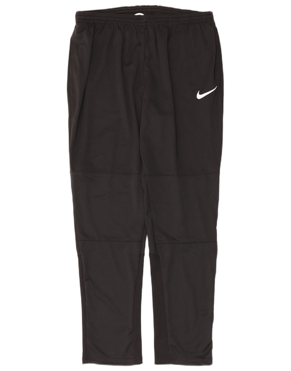 Γυναικεία φόρμα NIKE Dri Fit Παντελόνι UK 18 XL Μαύρο πολυεστέρα