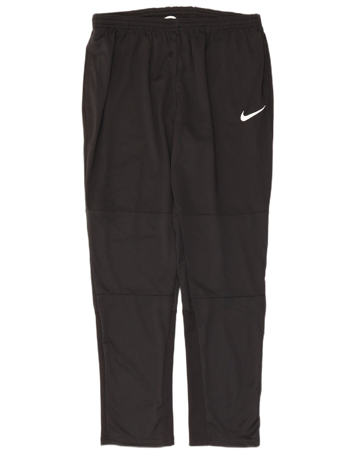 Γυναικεία φόρμα NIKE Dri Fit Παντελόνι UK 18 XL Μαύρο πολυεστέρα