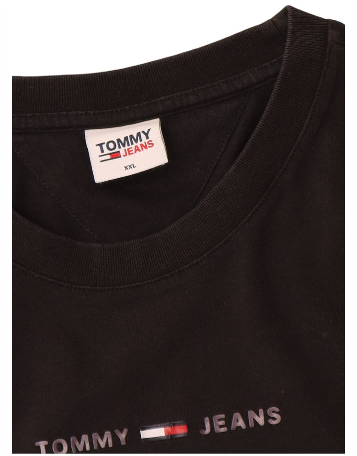 Ανδρικό γραφικό T-Shirt Tommy Hilfiger Top 2XL Μαύρο