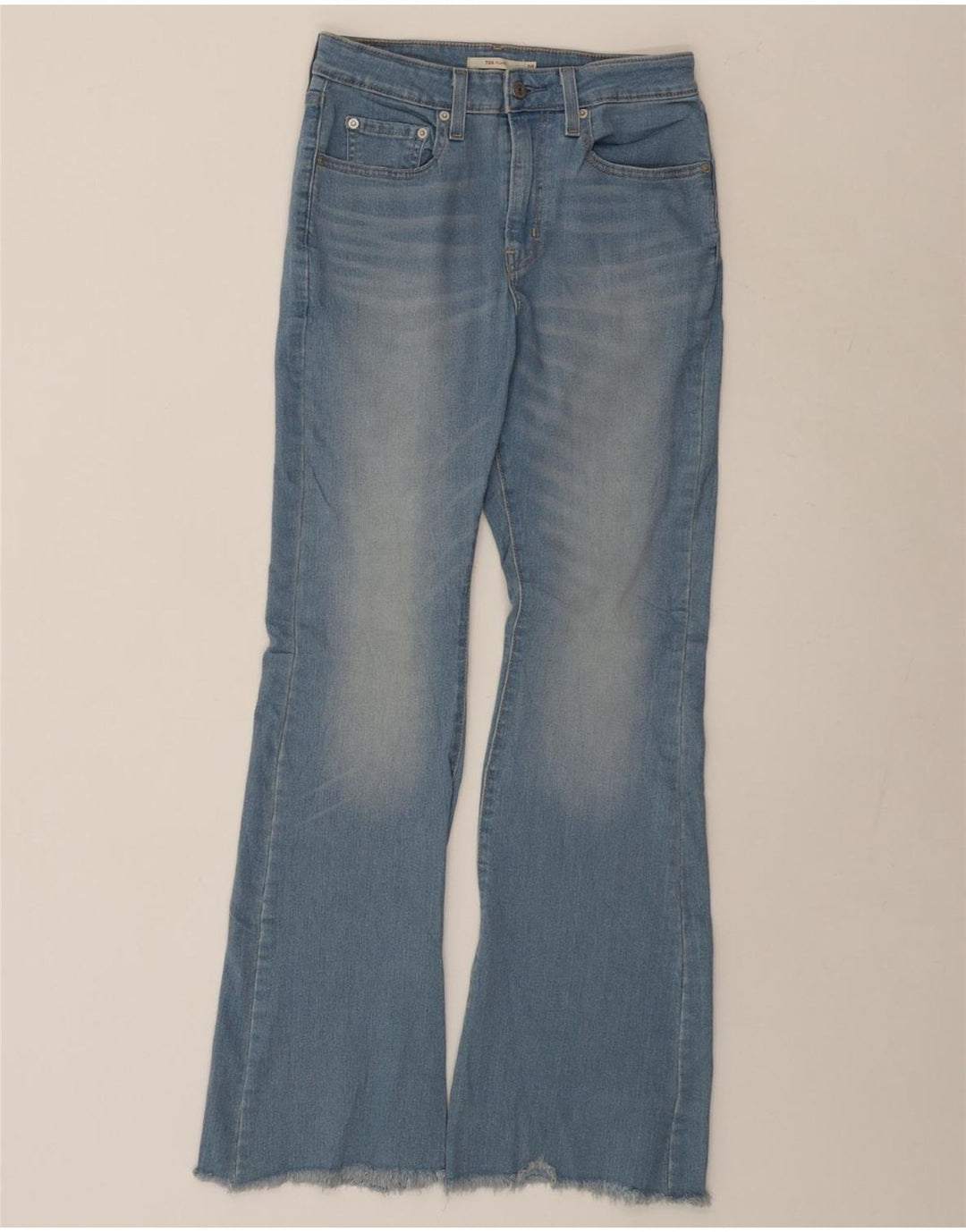 LEVI'S Γυναικείο Τζιν 724 Flared W28 L32 Μπλε βαμβακερό