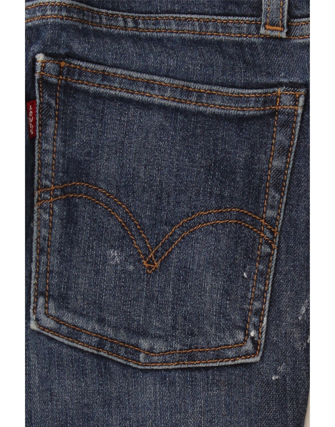 LEVI'S Γυναικείο Wedgie Skinny Jeans W24 L27 Μπλε βαμβακερό