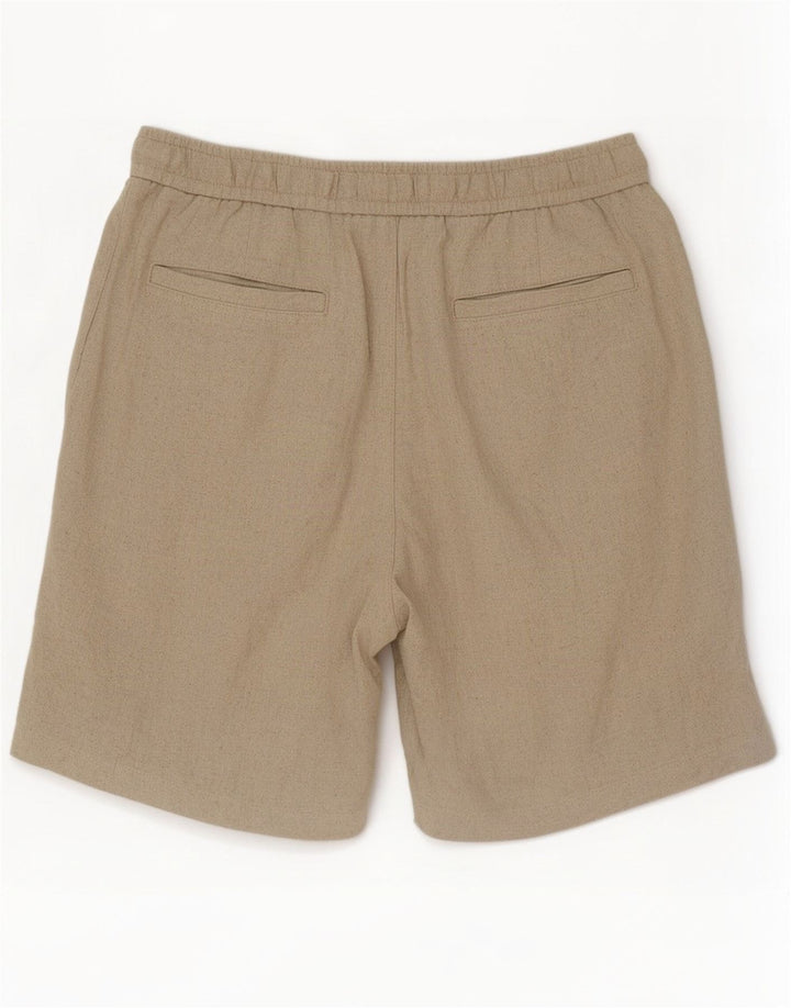 Zara Ανδρικό σορτς Casual Medium W31 Μπεζ