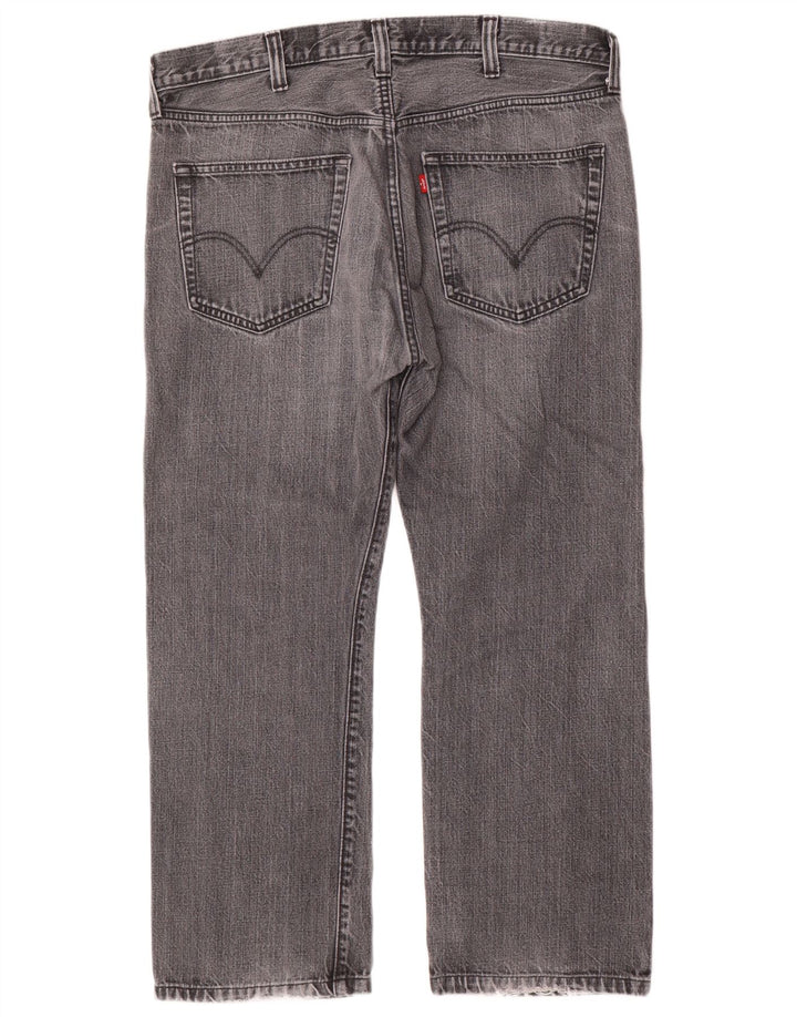Ανδρικό τζιν ίσιο Levi's W38 L28 Γκρι