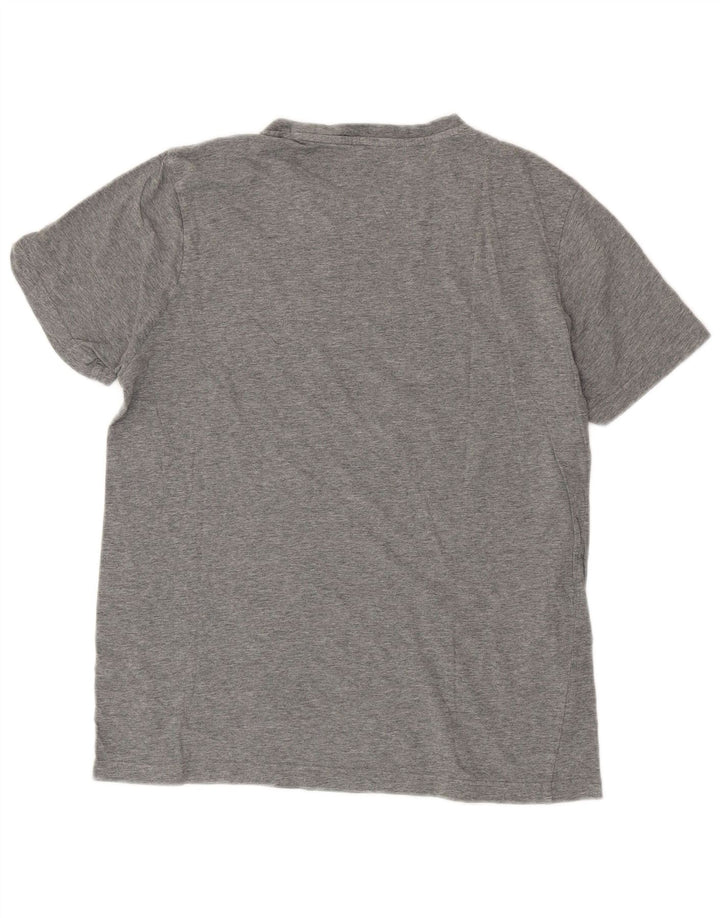 Ανδρικό γραφικό μπλουζάκι PUMA Top Large Grey