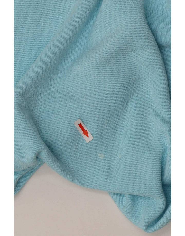 Ανδρικό πουλόβερ Marks & Spencer Blue Harbor με λαιμόκοψη με λαιμόκοψη μικρό τιρκουάζ