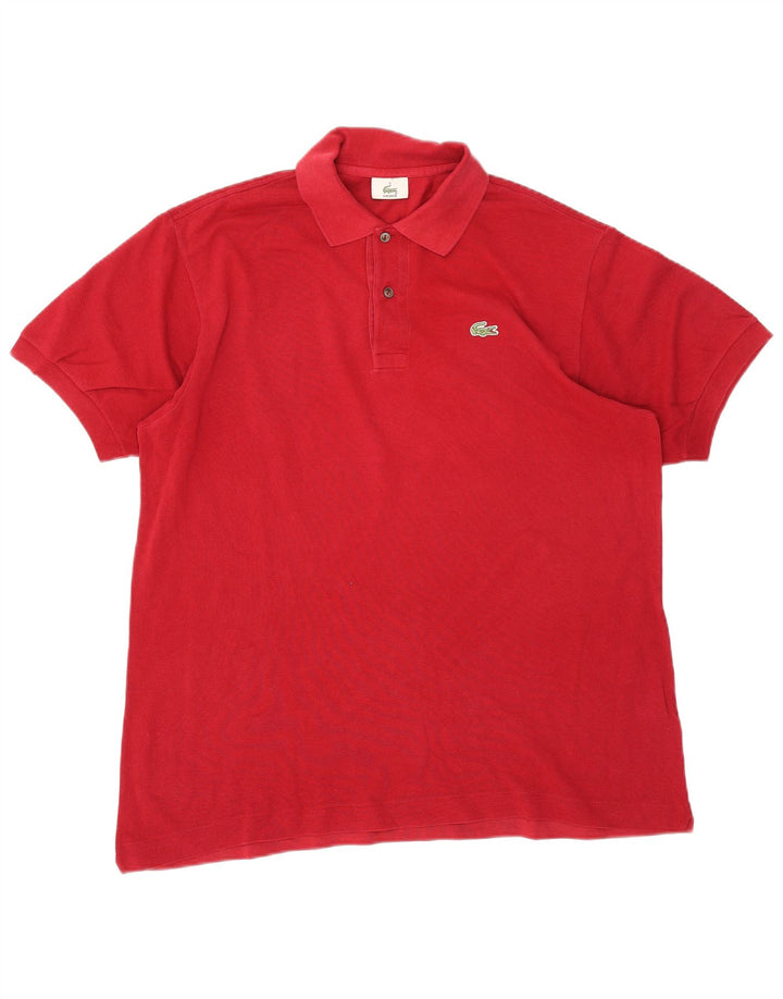 Ανδρικό πουκάμισο πόλο Lacoste 6 XL Κόκκινο βαμβακερό