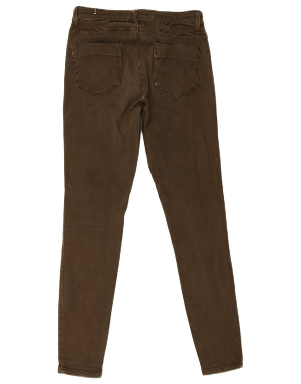 Zara Γυναικείο Skinny Jeans EU 38 Small W28 L30 Khaki