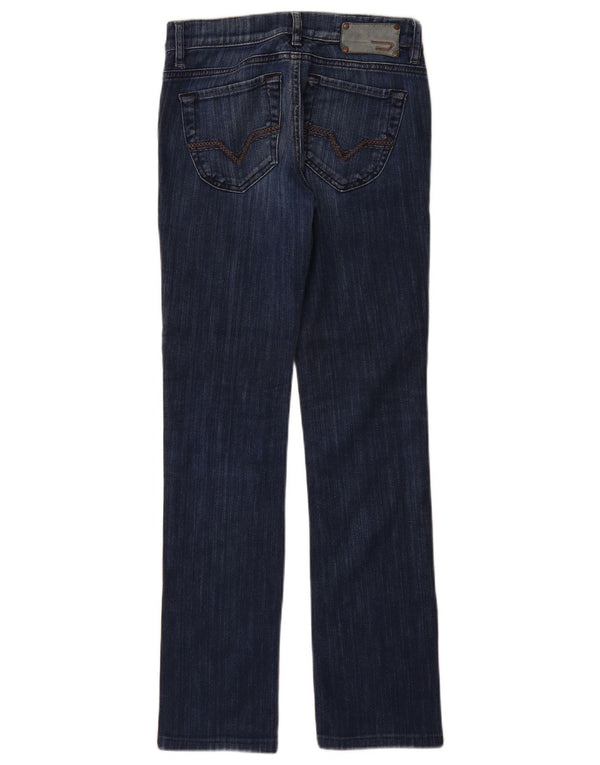 DIESEL Γυναικείο Liv Straight Jeans W25 L29 Μπλε Βαμβακερό