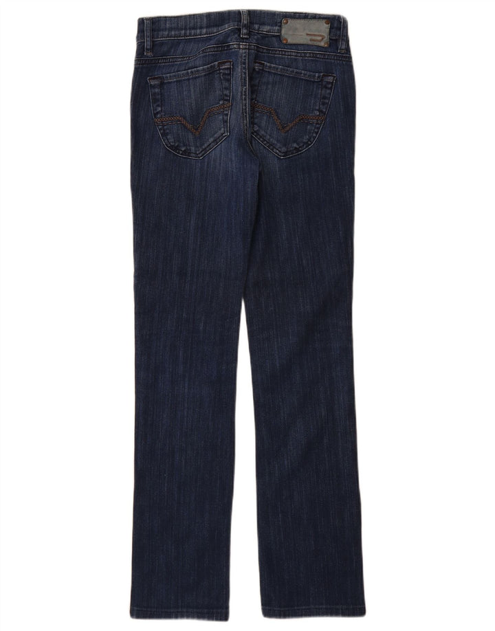 DIESEL Γυναικείο Liv Straight Jeans W25 L29 Μπλε Βαμβακερό