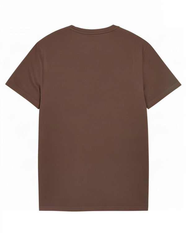 Jack Wills Ανδρικό T-Shirt Classic Fit Top XL Καφέ βαμβακερό