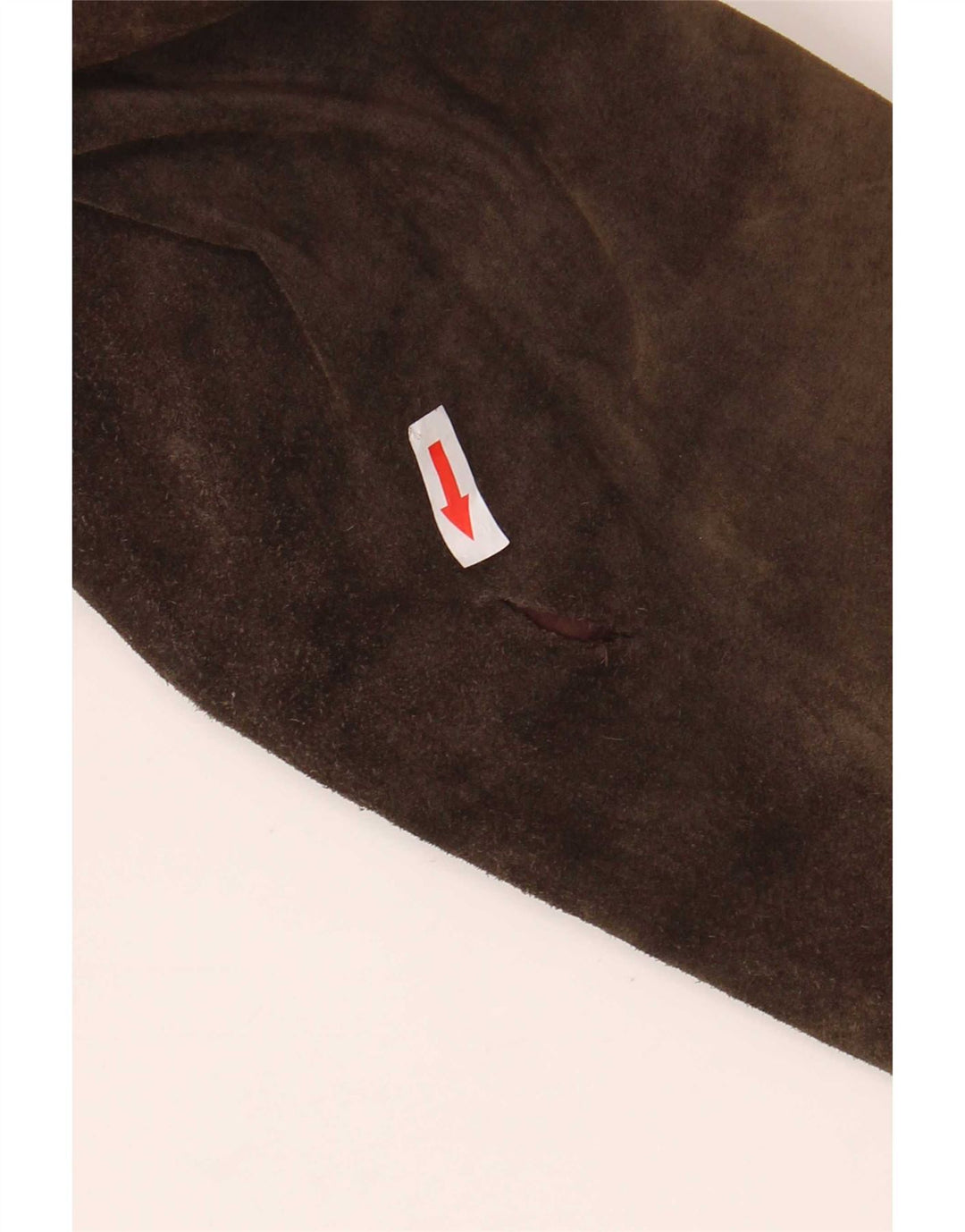 ELENA MIRO Γυναικείο Suede Jacket UK 14 μεγάλο καφέ δέρμα