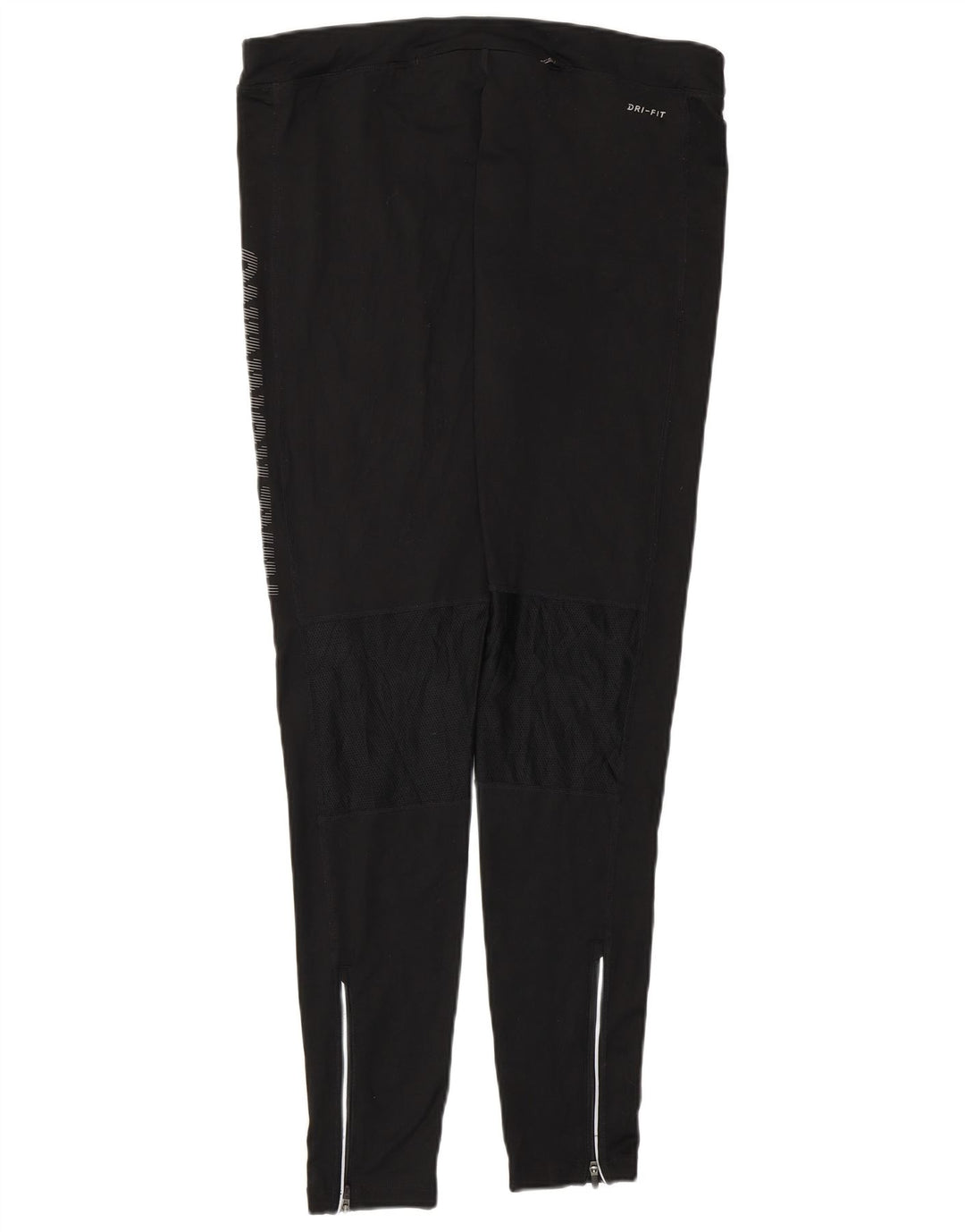 Γυναικεία γραφικά κολάν NIKE Dri Fit UK 18 XL Μαύρο Πολυεστέρας