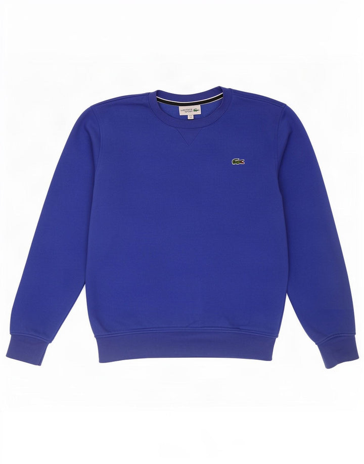 Ανδρικό φούτερ Lacoste Jumper Μέγεθος 3 Μικρό Μπλε Βαμβακερό
