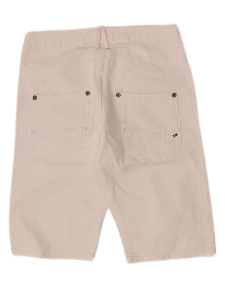 Ανδρικό τζιν σορτς Tommy Hilfiger W32 μεσαίο λευκό βαμβακερό