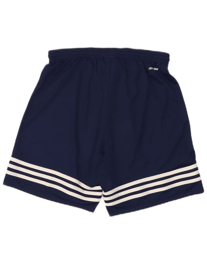 Ανδρικό αθλητικό σορτς Adidas Climalite Small Navy Blue Polyester