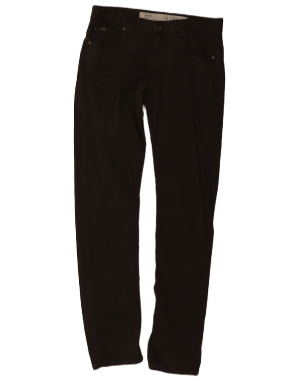 Armani Collezioni Mens Low Waist Slim Casual Trousers W32 L34 Brown