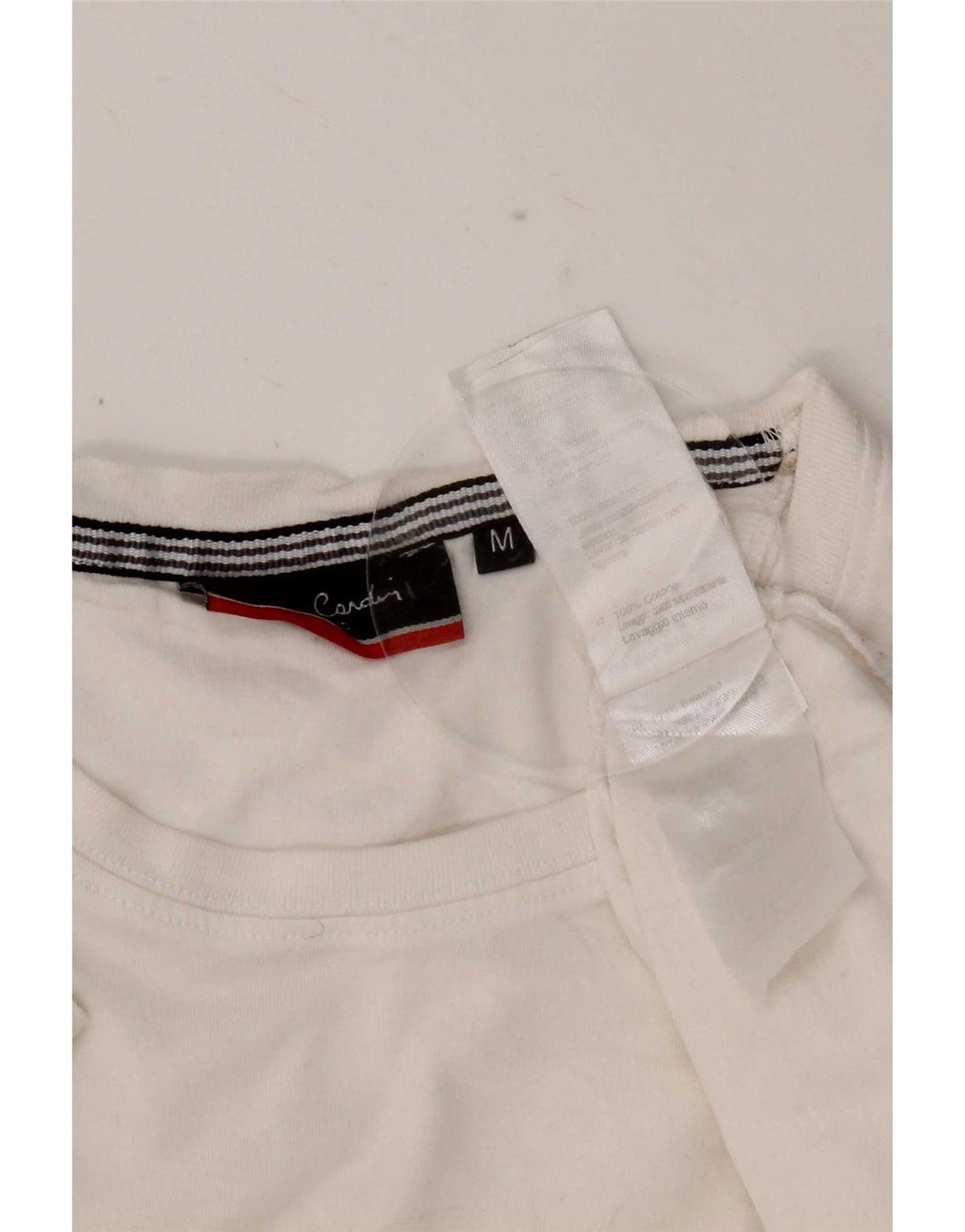Ανδρικό T-Shirt Pierre Cardin Τοπ μεσαίο λευκό βαμβακερό