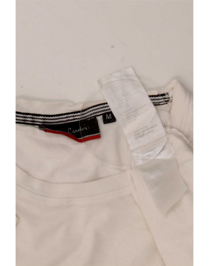 Ανδρικό T-Shirt Pierre Cardin Τοπ μεσαίο λευκό βαμβακερό